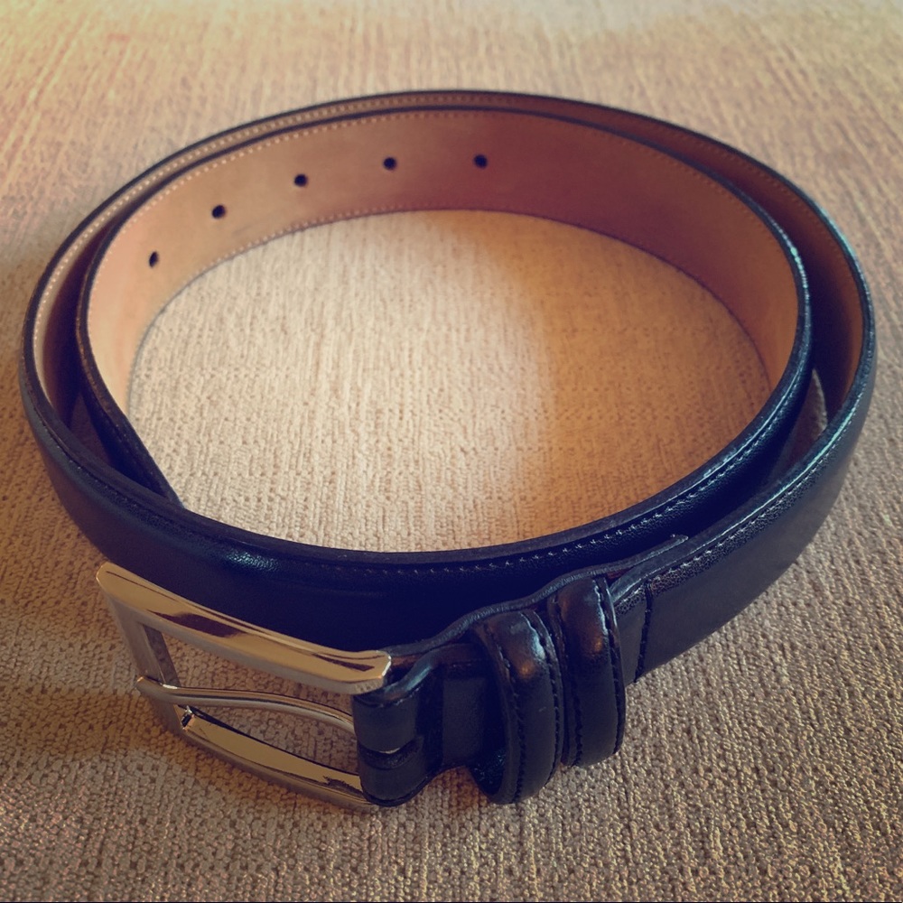 Men’s Black Belt Size 32 32/80 OBO